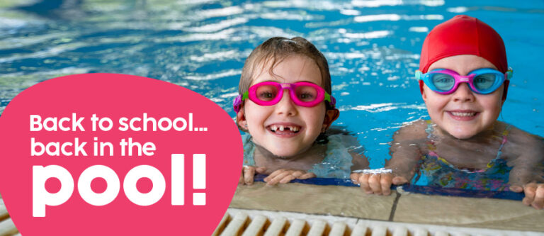 Swimming lessons help prepare your child for school
